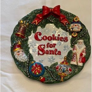 Christopher Radko Workshop Wonderland Plate